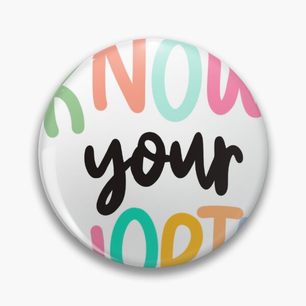 Item preview, Know your worth sticker designed and sold by sophsmaries.