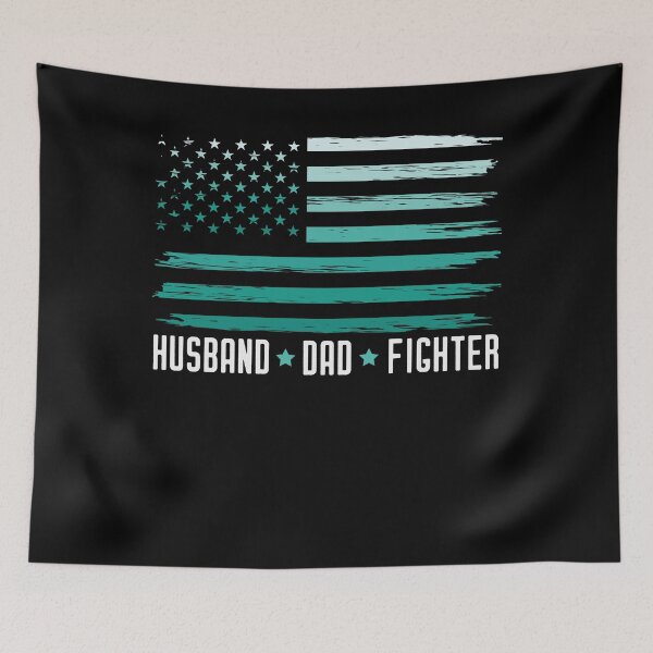 Item preview, PTSD Awareness Month - American Flag - Husband Dad Fighter designed and sold by Optix.