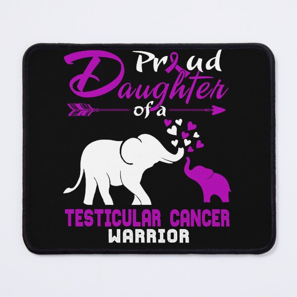 Item preview, Proud Daughter Of A Testicular Cancer Warrior  designed and sold by Hatjar.