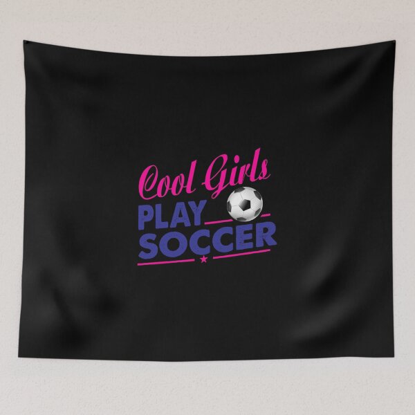 Item preview, Cool Girls Play Soccer Soccer Women Winning Team Sticker designed and sold by ayeshadanaqws.