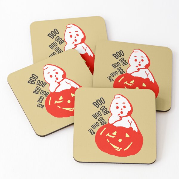 Item preview, "Teeny Little Ghosty Guy" Halloween Jack O'Lantern Cute Ghost designed and sold by CanisPicta.