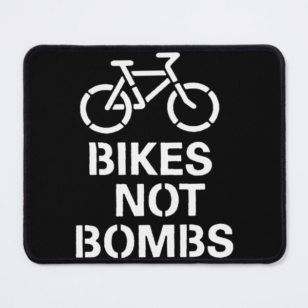 Item preview, Bikes Not Bombs Sticker designed and sold by ximenagene.