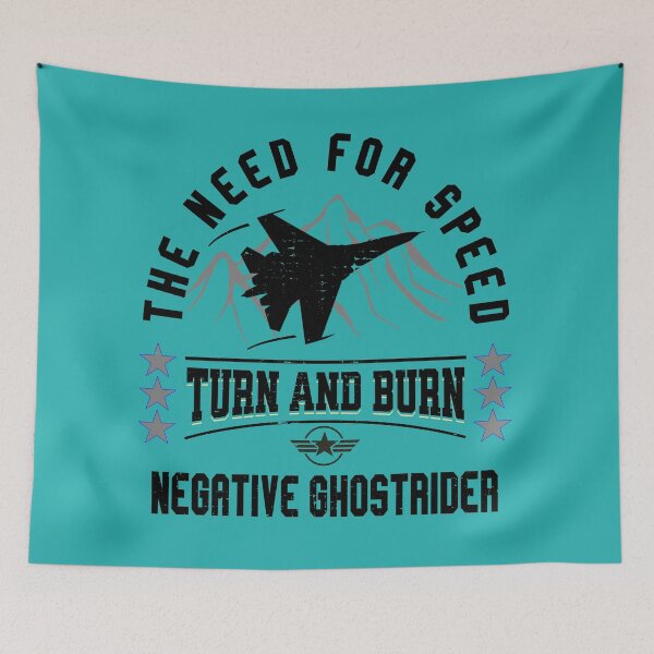 Item preview, The Need for Speed, Turn and Burn, Negative Ghostrider designed and sold by Blended Designs ⭐⭐⭐⭐⭐.