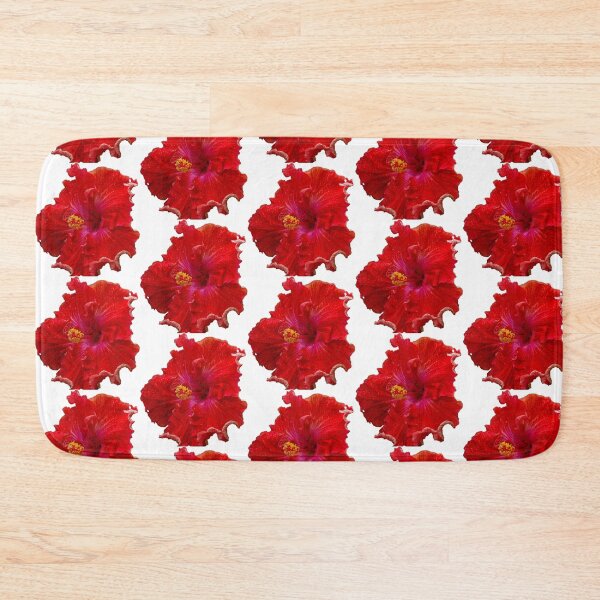 Item preview, Red and Damp Hibiscus designed and sold by Dylan Lawrence.