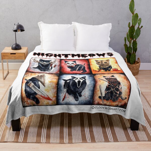 Item preview, Movie T-ShirtNightmeows - Contemporary Horror Cats designed and sold by AlenYop.