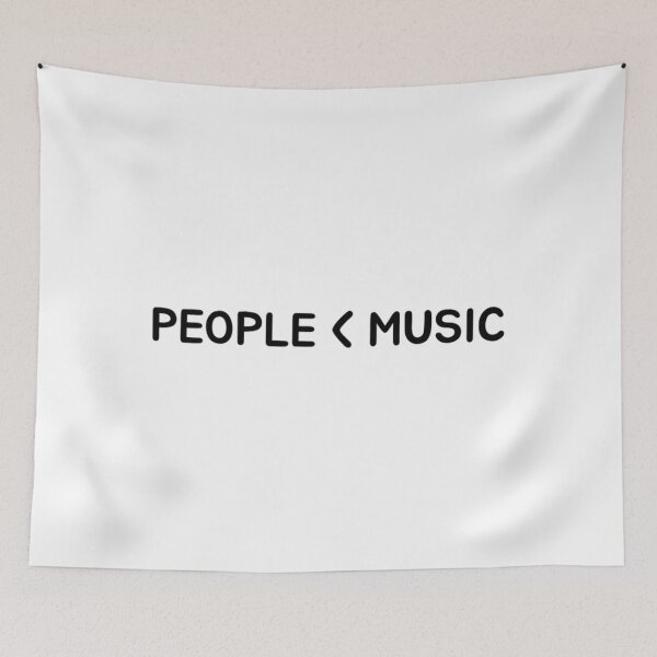 Item preview, Music T-ShirtMusic Over People designed and sold by AlenYop.