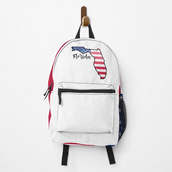 Item preview, Florida State Outline with Patriotic USA American Flag designed and sold by Gsallicat.