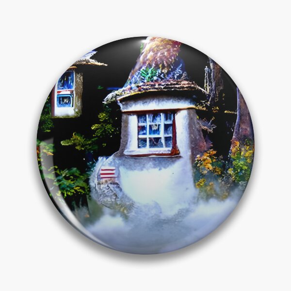 Item preview, Faerie Cabin, AI Art designed and sold by TwoMilesBlue.