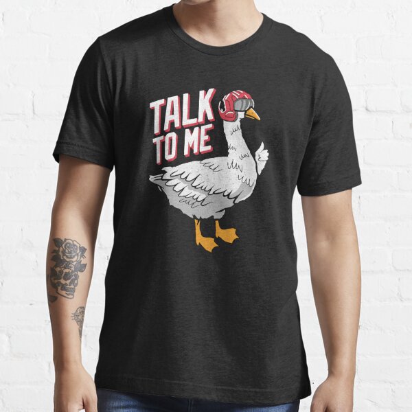 Top Gun Talk To Me Goose Men's and Big Men's Graphic T-shirt