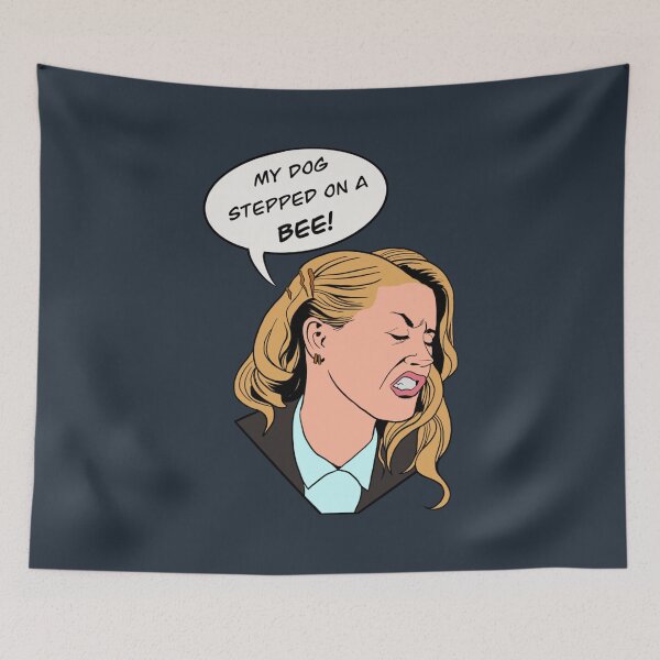 Item preview, Amber Heard Bee Sting810 designed and sold by JukAwaee.