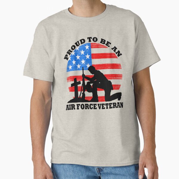 Item preview, Proud to be a Air Force Veteran designed and sold by Blended Designs ⭐⭐⭐⭐⭐.