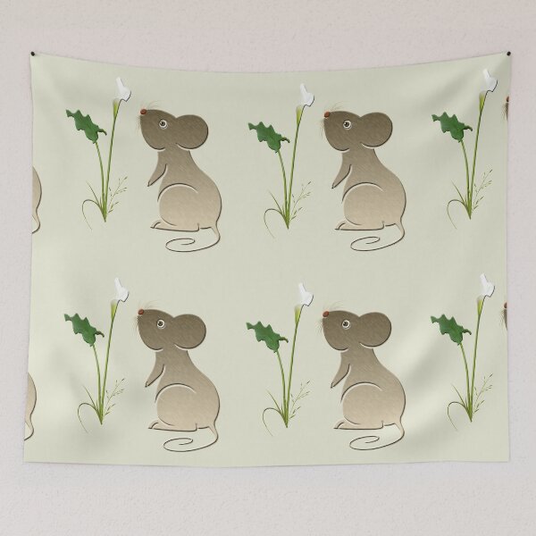 Item preview, Mouse and Calla Lily designed and sold by ckeenart.