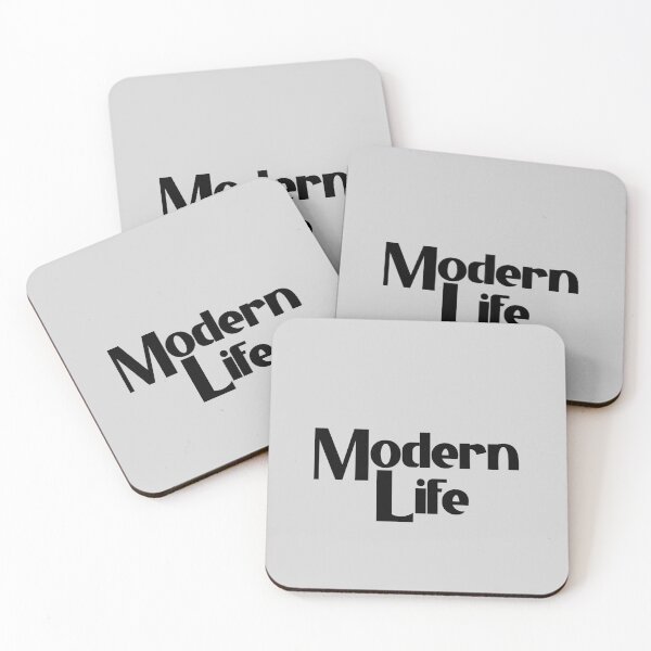 Item preview, Modern Life - Bold Black Text designed and sold by Chubuter.