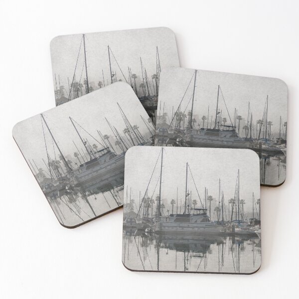 Item preview, Fog in the marina designed and sold by Art in Nature.