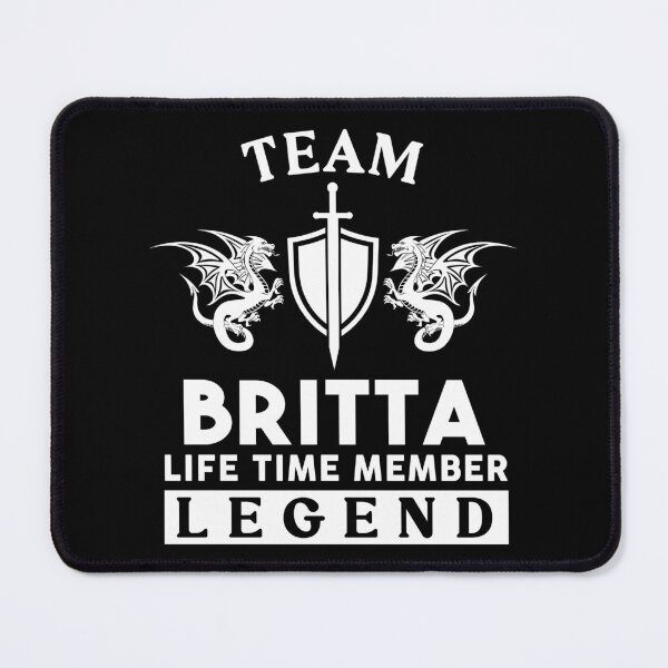 Aperçu de l'œuvre Britta Name T Shirt - Britta Legend Lifetime Member Gift Item Tee créée et vendue par wardorion9.