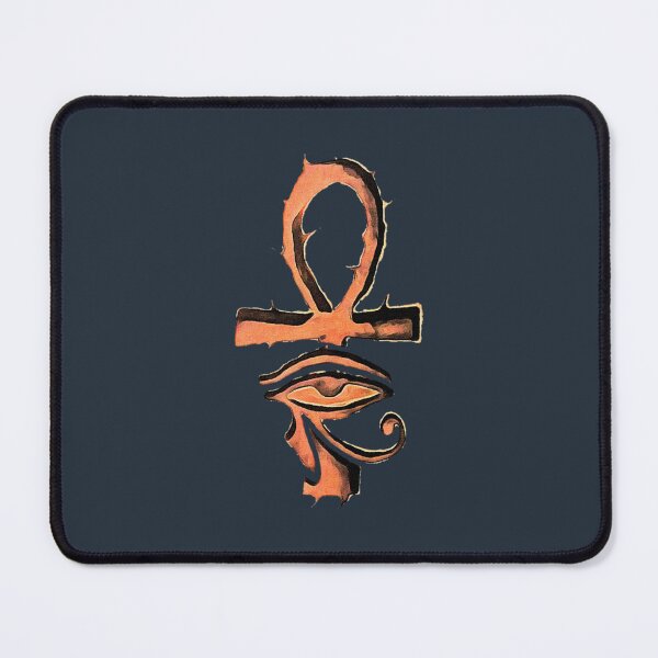 Item preview, Ank the key of life with Horus Eye ancient Egyptian religion for wellbeing healing and protection892 designed and sold by WaAkiss.