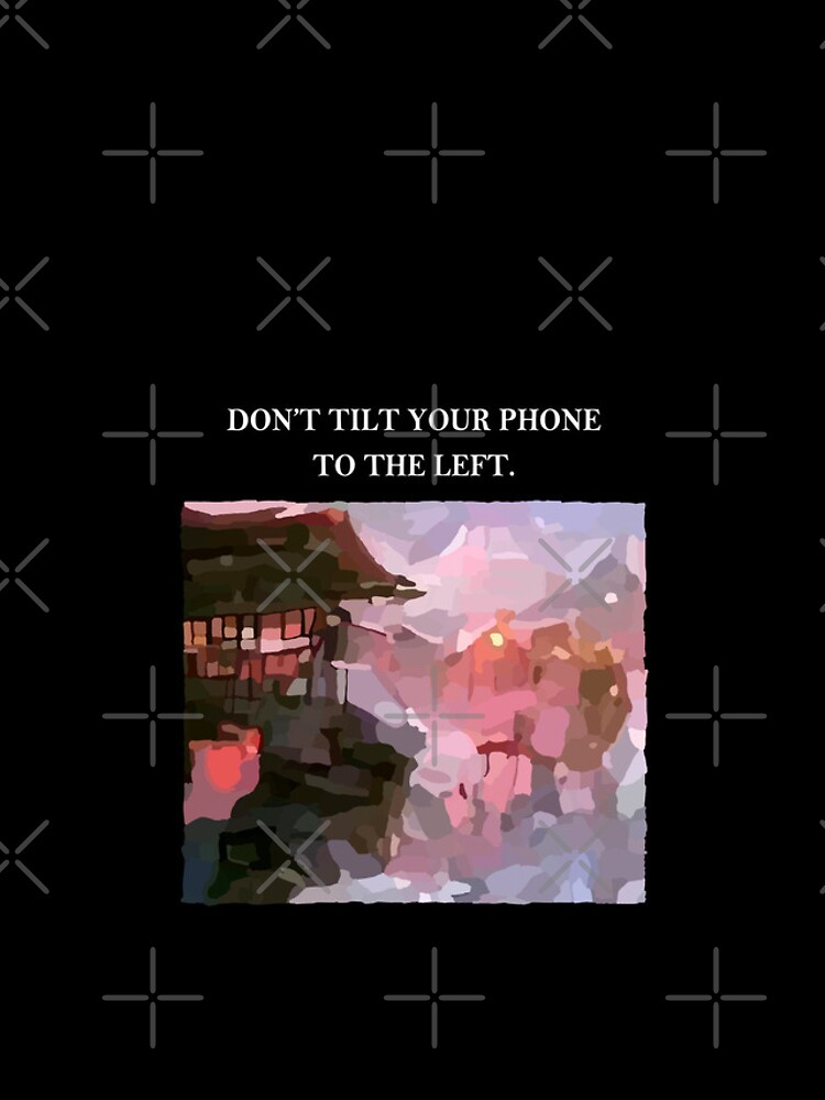 Funny Don't Tilt Your Phone to The left iPad Case & Skin for Sale