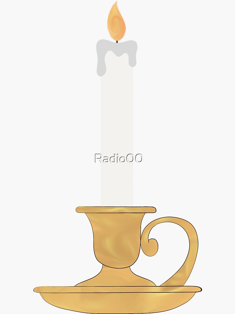 "Phasmophobia Candle" Sticker for Sale by Radio00 Redbubble