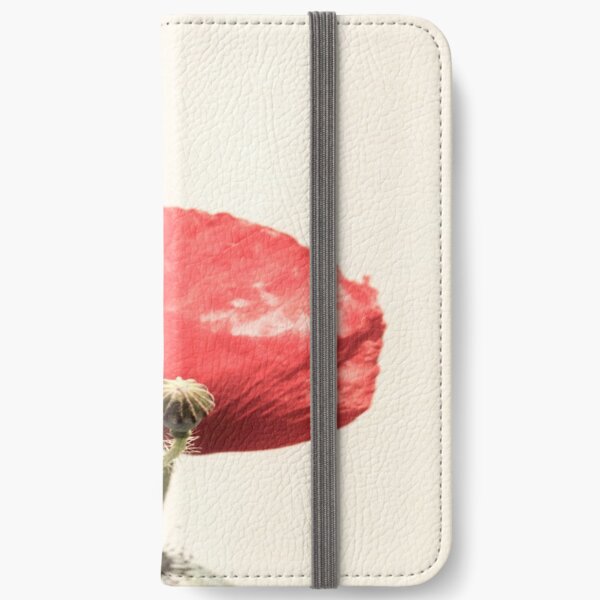 Still Life Poppies In Vase iPhone Wallet