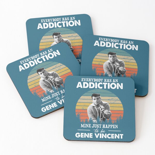 Item preview, Everybody Has An Addiction Mine Just Happens To Be Gene Vincents Vintage   designed and sold by BurchettStore.