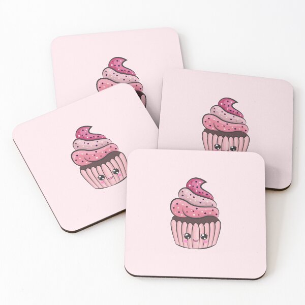 Artikelvorschau, Kawaii Cupcake entworfen und verkauft von Pamo Creates.