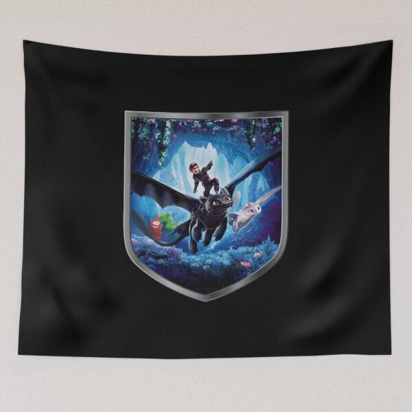 Item preview, Dragons in Flight! (on Black) designed and sold by epinkb.
