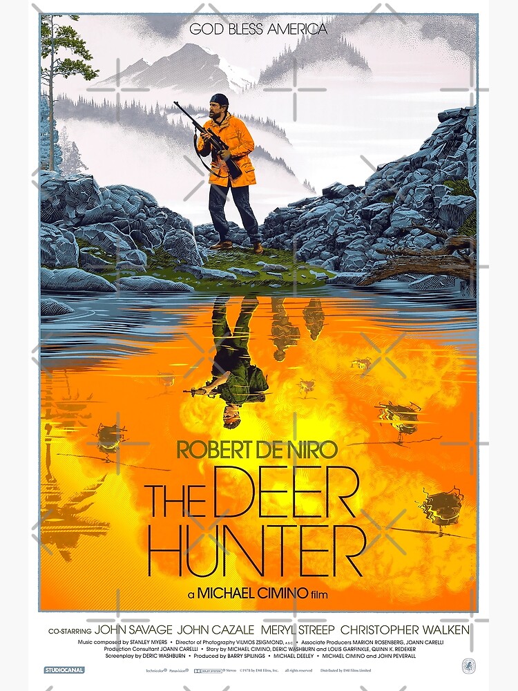 Discover The Deer Hunter (1978) Classic Movie Poster Premium Matte Vertical Poster