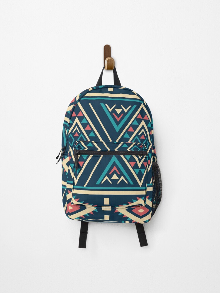 Thumbnail 1 of 3, Backpack, Aztec Pattern Native American designed and sold by delikedesign.