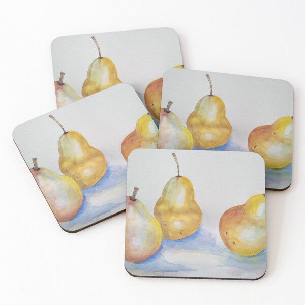 Item preview, Watercolour Still Life, Pears K designed and sold by kaleidimo.