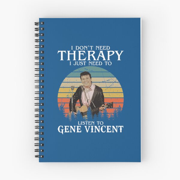 Item preview, I Don_t Need Therapy I Just Need To Listen To Gene Vincents   designed and sold by BurchettStore.