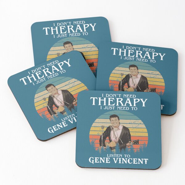 Item preview, I Don_t Need Therapy I Just Need To Listen To Gene Vincents   designed and sold by BurchettStore.