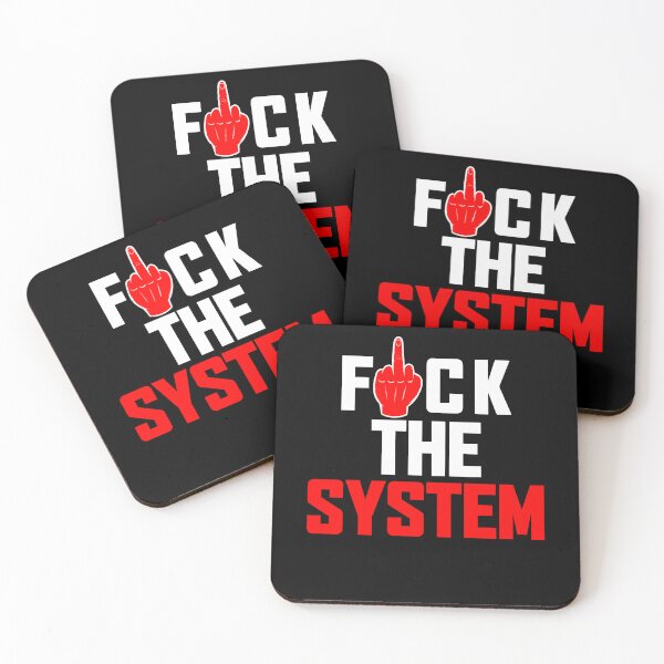 Item preview, Fuck The System Lover Gifts designed and sold by EricConners.