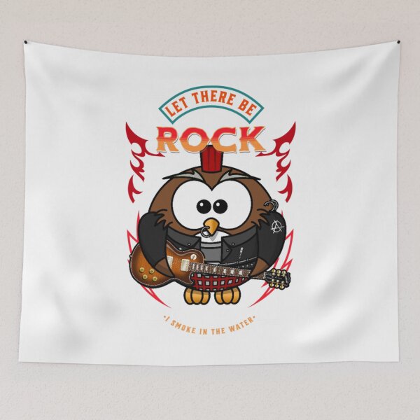 Item preview, Cute Rock`n`roll Punk Baby Owl   designed and sold by BurchettStore.