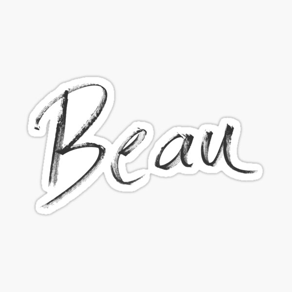 Beau Sticker