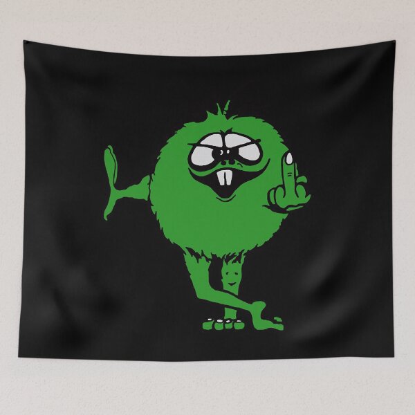 Item preview, Green Guy Flips Bird Gifts Idea designed and sold by EricConners.