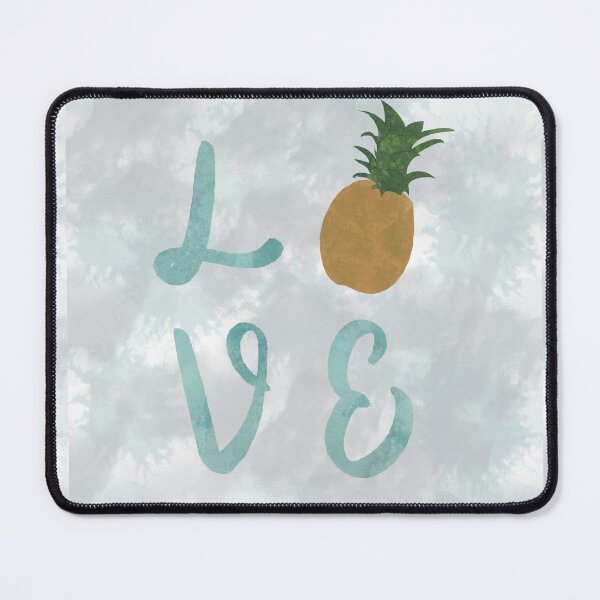 Item preview, Pineapple Love Sign Watercolor designed and sold by calliew1217.