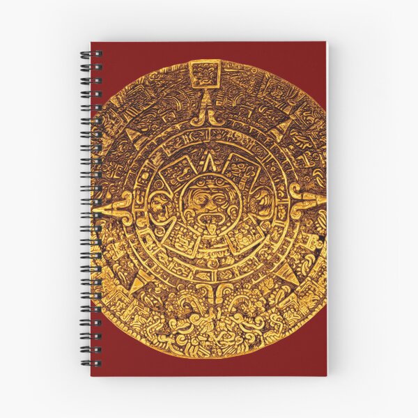 Item preview, Golden Mayan Calendar Amulet designed and sold by EDDArt.