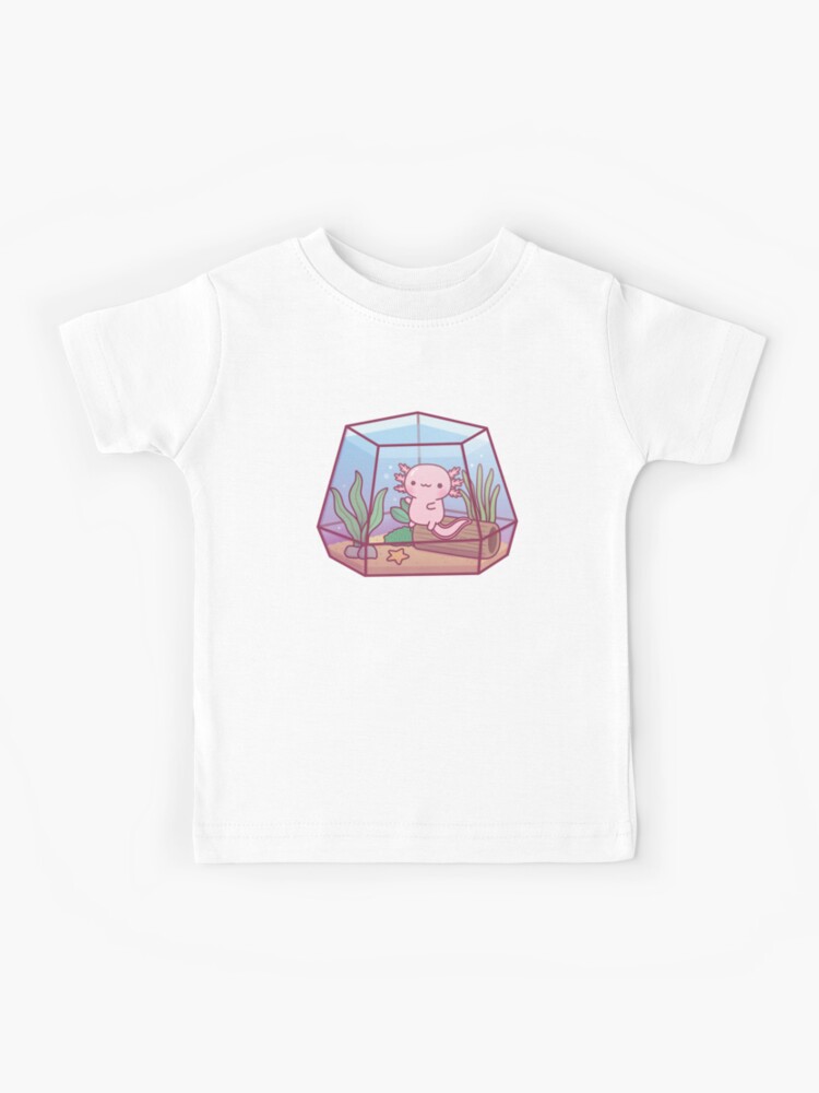  Big Axolotl Bubbletea Premium T-Shirt : Clothing