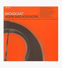 work and non work Photographic Print