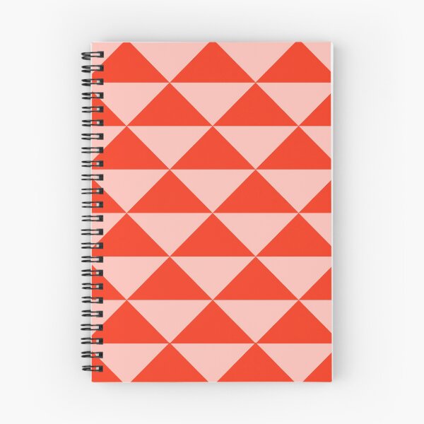 Item preview, "Dreamsicle in Neon" - Triangles, Geometric, Red designed and sold by CanisPicta.