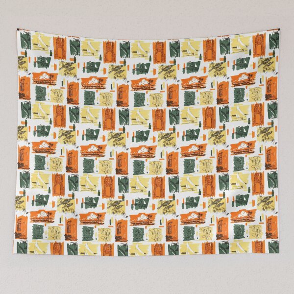 Item preview, 1950's New Zealand Vintage pattern designed and sold by BrendanGraham.