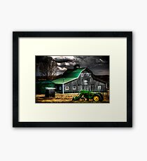 Green with Envy Framed Print