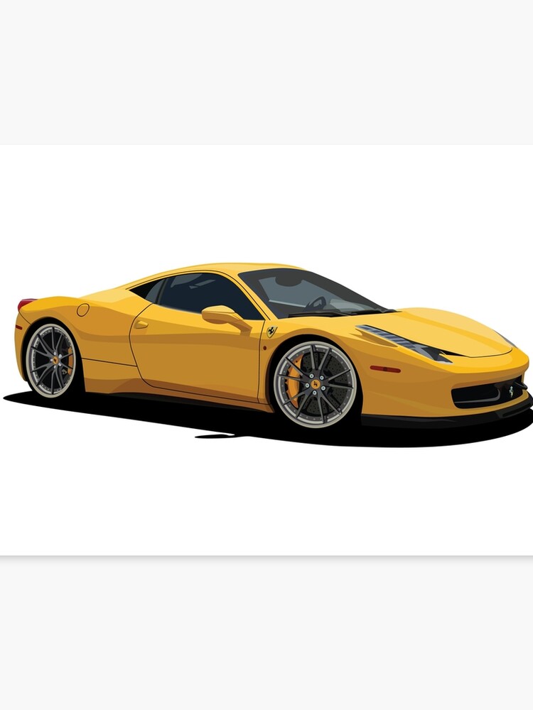 Ferrari 458 Speciale CarToon