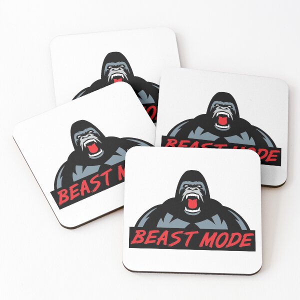 Item preview, Beast Mode Gym Fitness Gorilla designed and sold by maniacfitness.