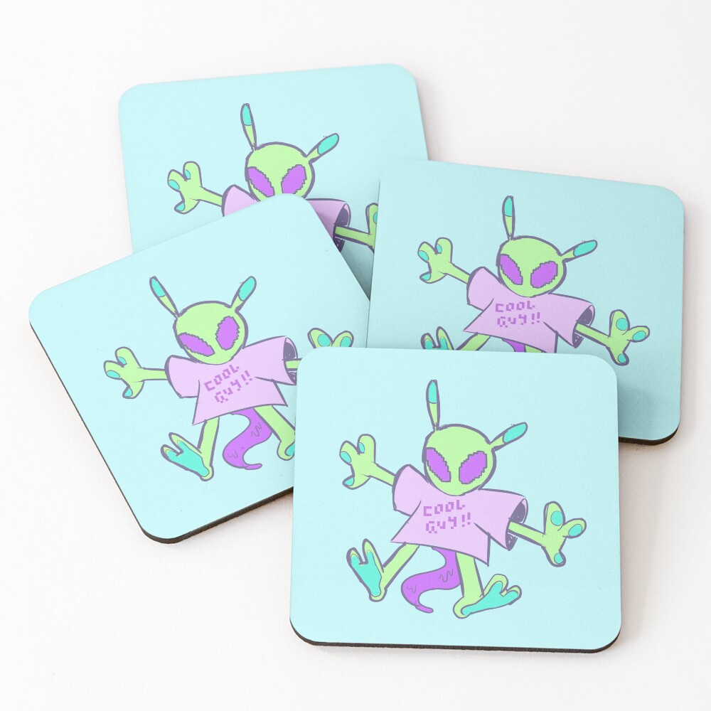 Item preview, Coasters (Set of 4) designed and sold by roachypixel.