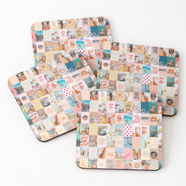 Item preview, VSCO Peach Aesthetic Wall Collage designed and sold by sndparisian.