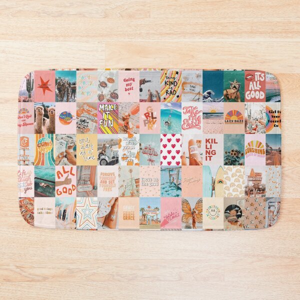 Item preview, VSCO Peach Aesthetic Wall Collage designed and sold by sndparisian.