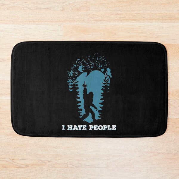 Item preview, I Hate People Funny Bigfoot Gifts Idea designed and sold by EricConners.