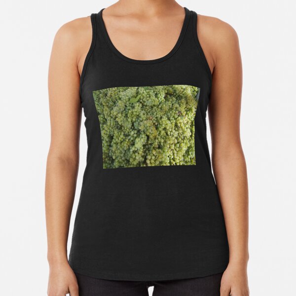 Riesling Grapes at Magpie Springs by Avril Thomas Racerback Tank Top