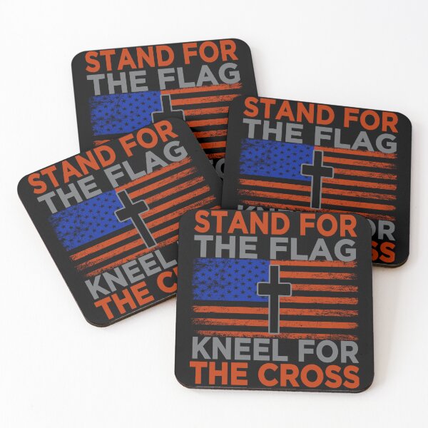 Item preview, Stand For The Flag | Knee For The Cross | USA Flag | Patriotic  designed and sold by Ravenvine.
